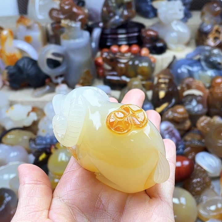 玛瑙/玉髓饰品未镶嵌