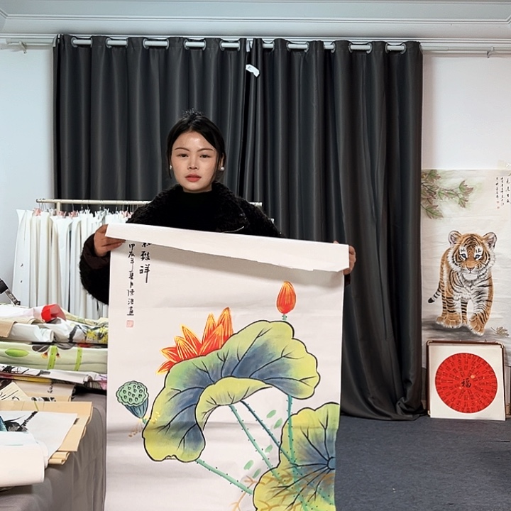 国画纯手绘图纯手绘