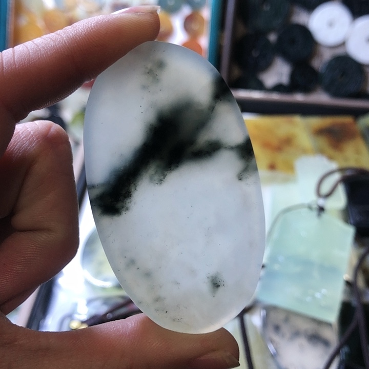 岫玉岫玉挂件未镶嵌