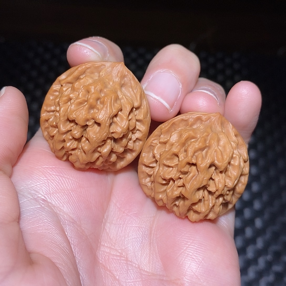 把件文玩核桃微修打底秦闷30