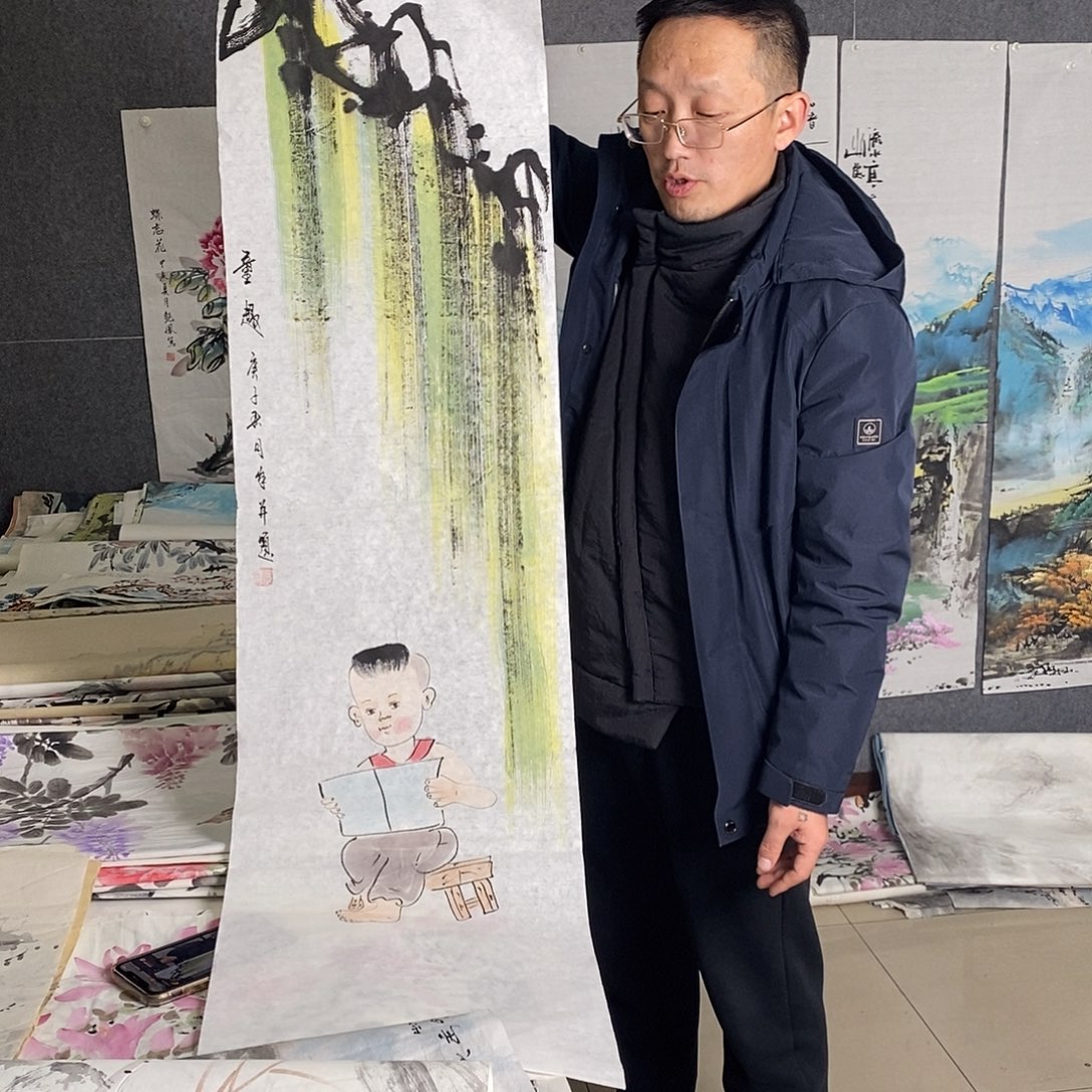 国画纯手写手绘作品190