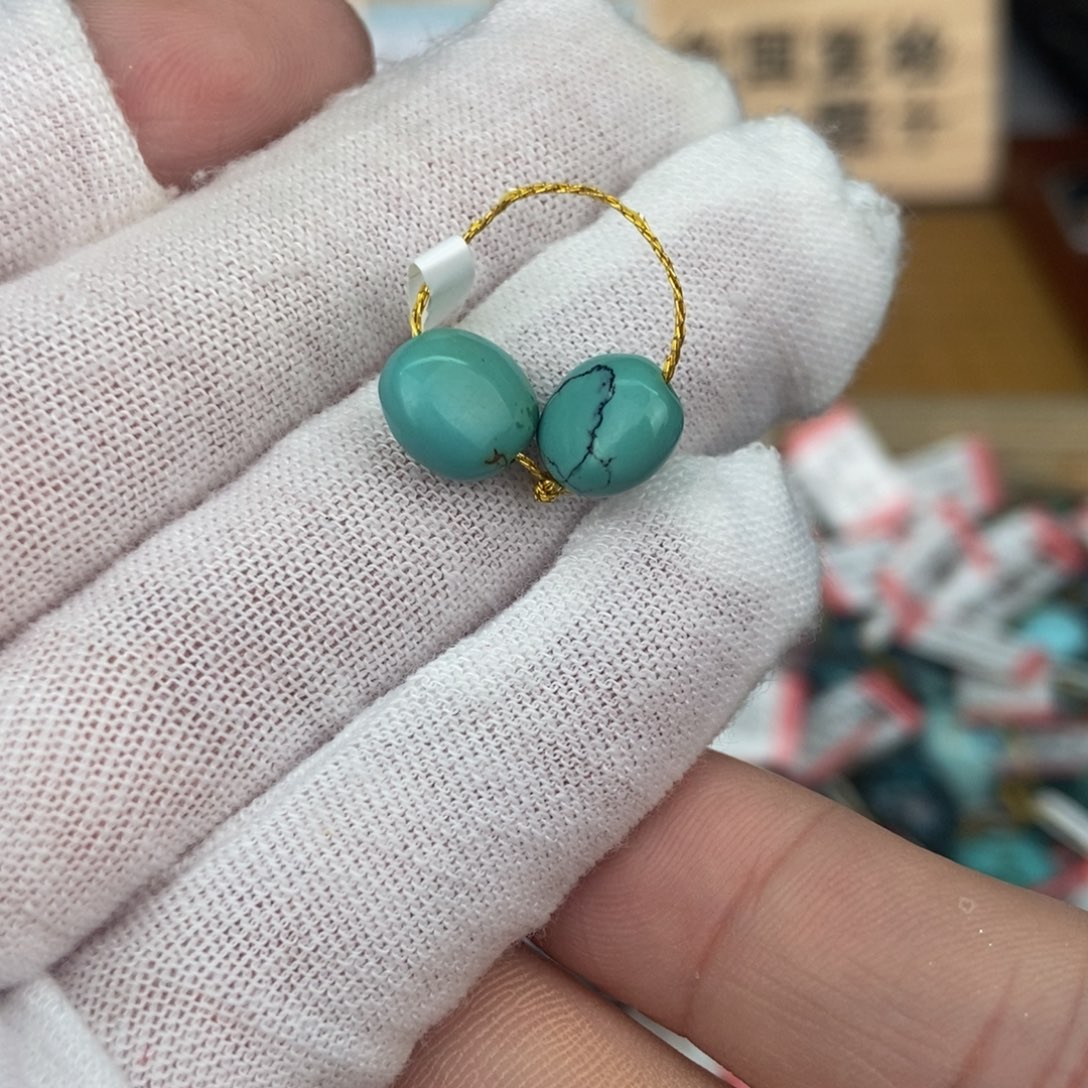 绿松石珠宝奇石未镶嵌