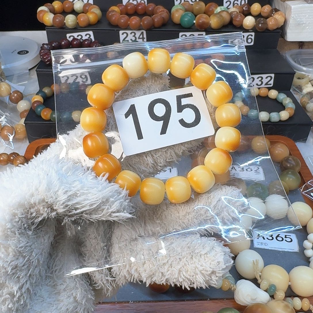 菩提根/象牙果手串13尺寸干磨