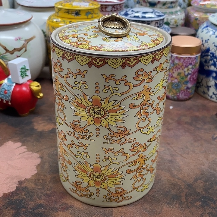 陶瓷罐密封罐茶叶罐储物罐