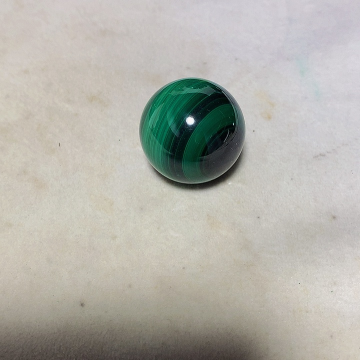 有机玻璃孔雀石球