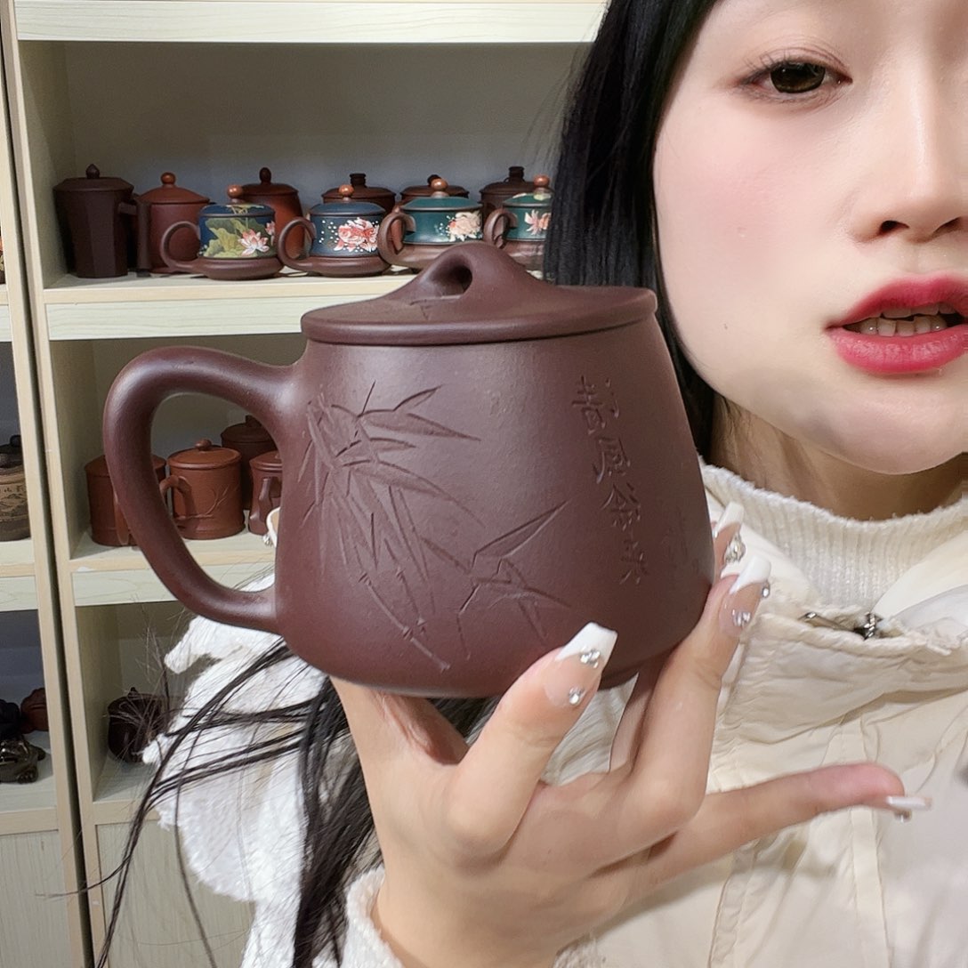 紫砂茶杯全部手工