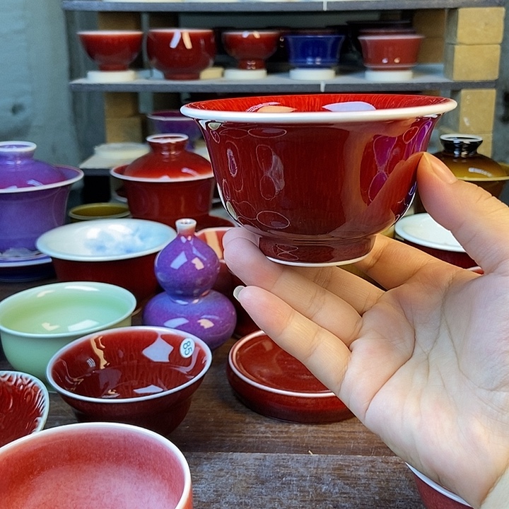 景德镇名陶坊原矿郎红