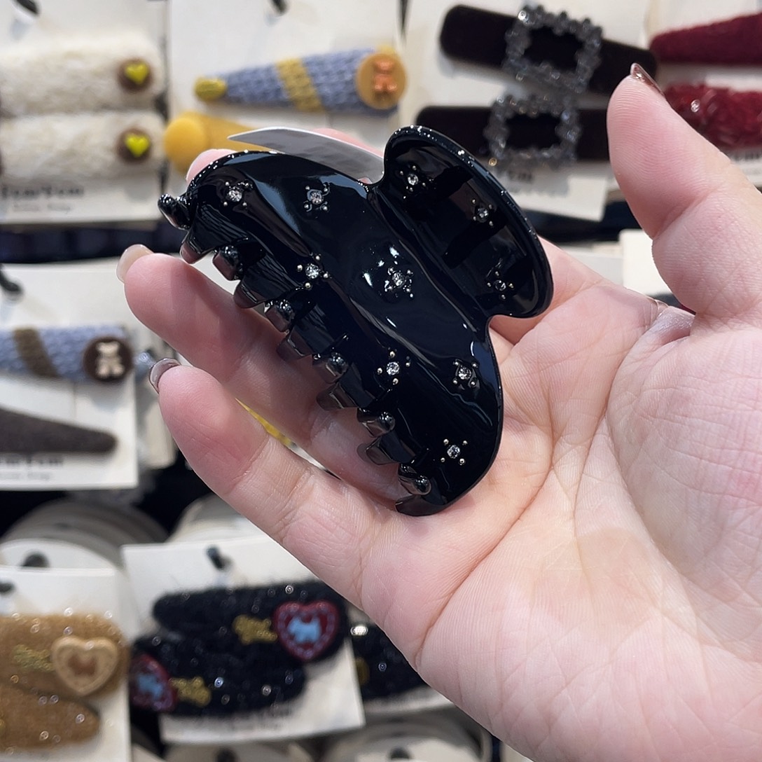 布艺非金属黑色抓