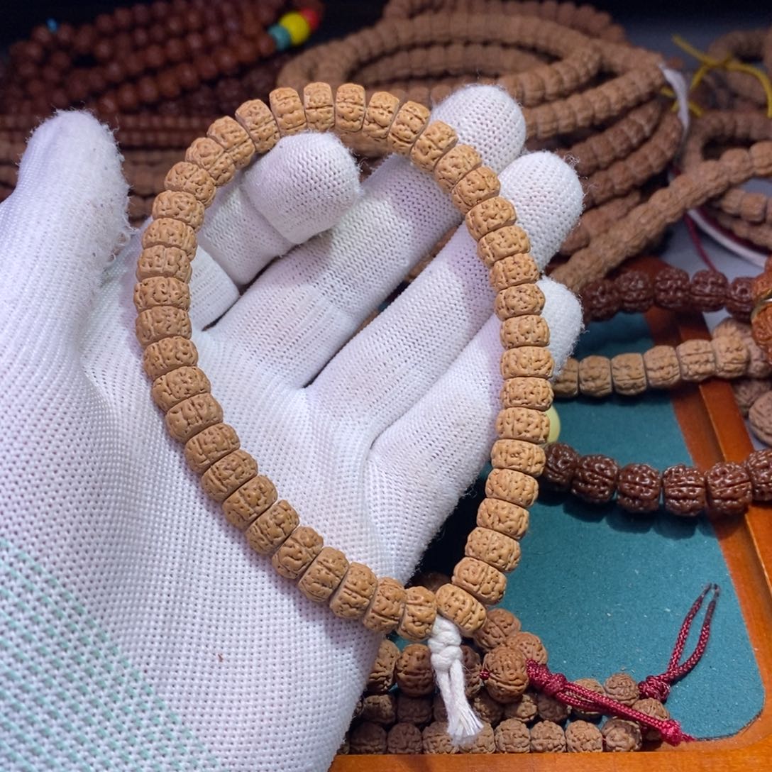 金刚菩提手串渔**晚9.5龙切老树王