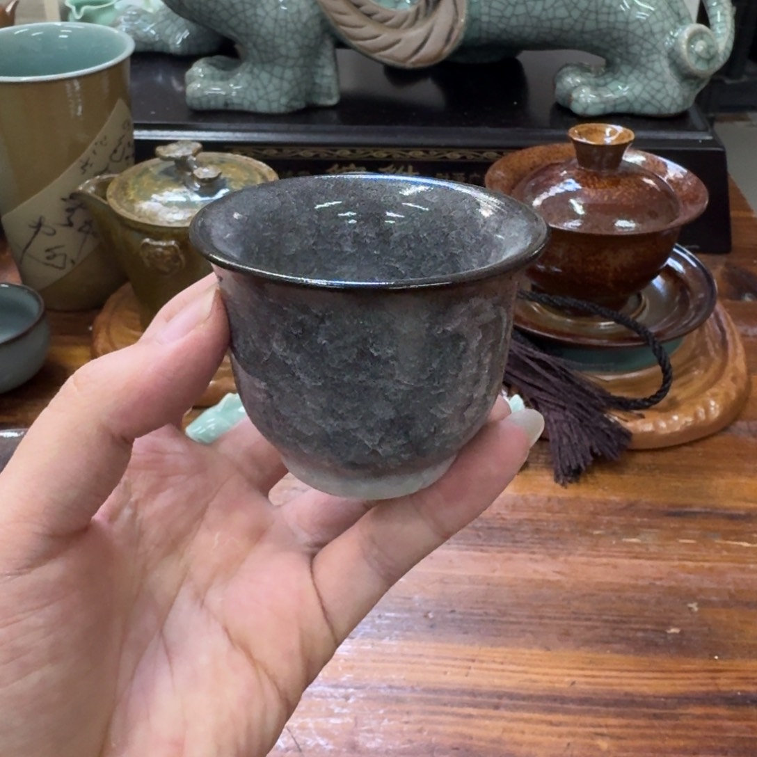 龙泉青瓷茶具微瑕9508