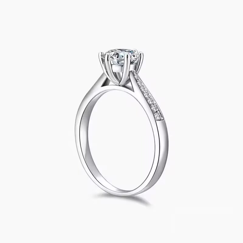 【库利南之星】KLNZX 高端奢华定制款   周家小蛮腰戒指1ct  J042