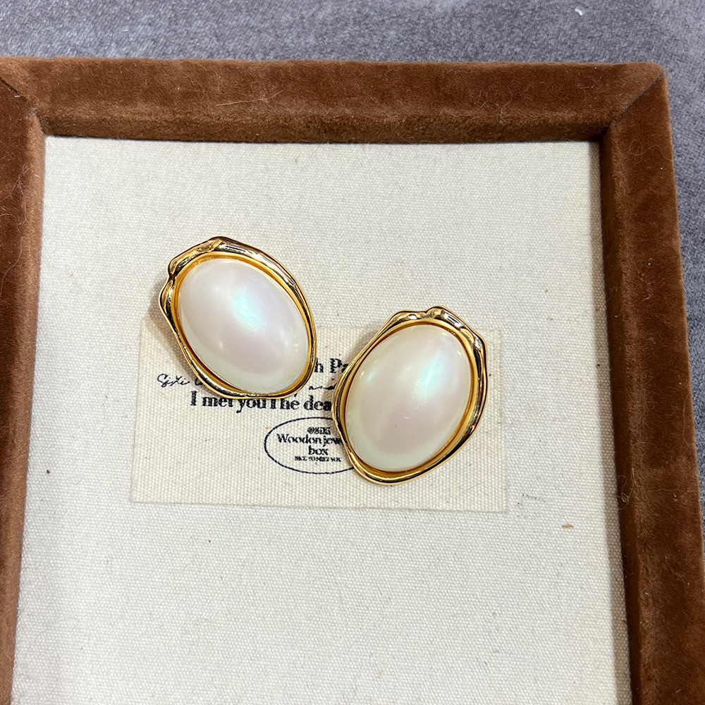 铜合金耳饰 HL058【TITI专属】轻奢时尚复古简约耳钉