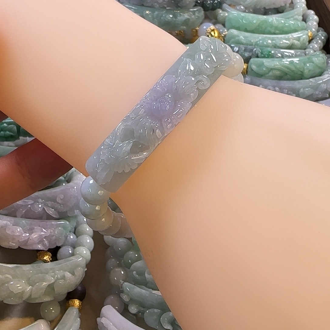 颈饰未镶嵌翡翠手牌