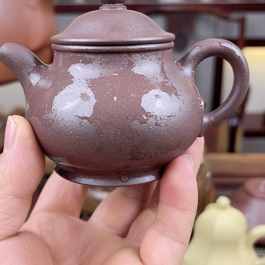 紫砂茶壶是的……今天早上醒来