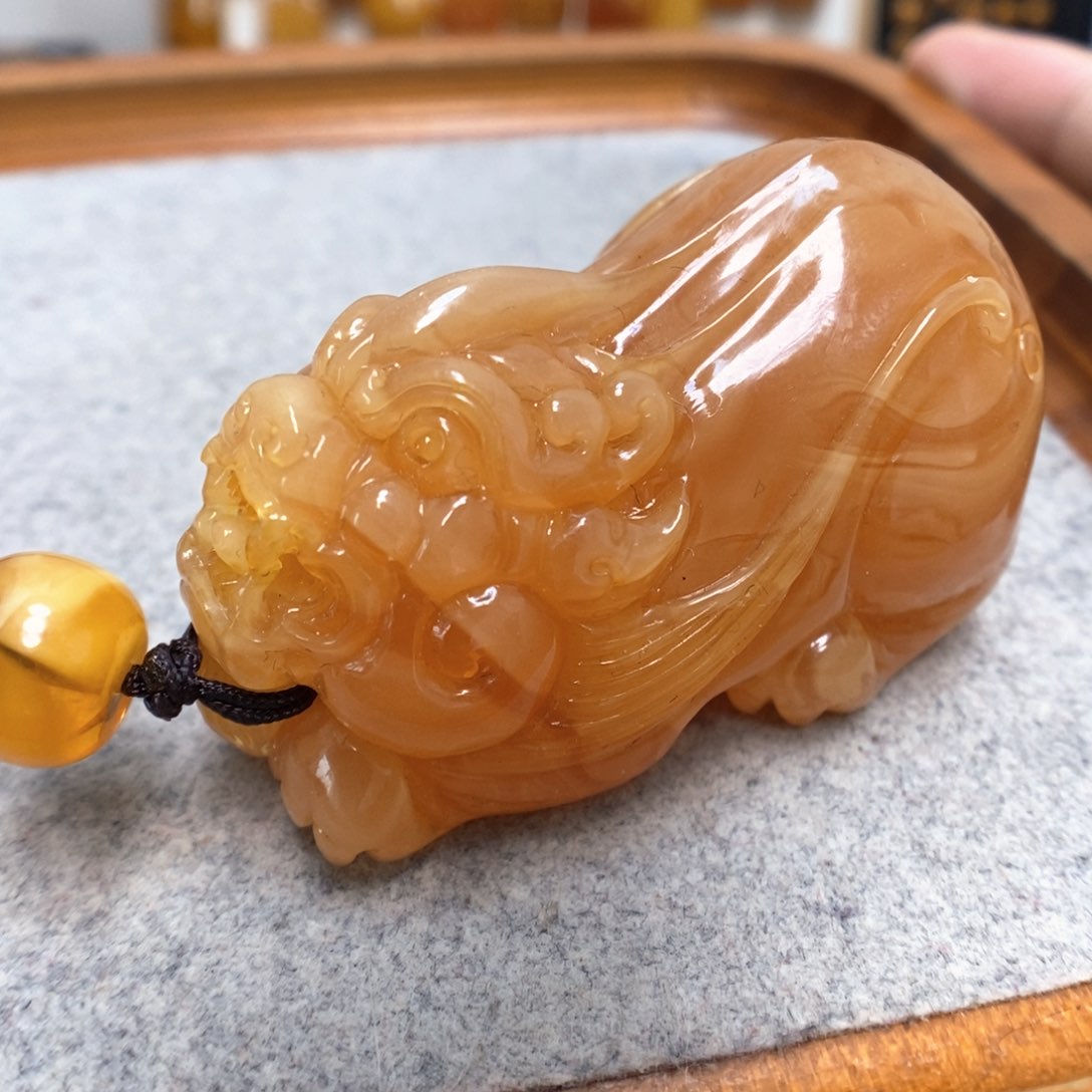 未镶嵌蜜蜡项链蜜蜡吊坠