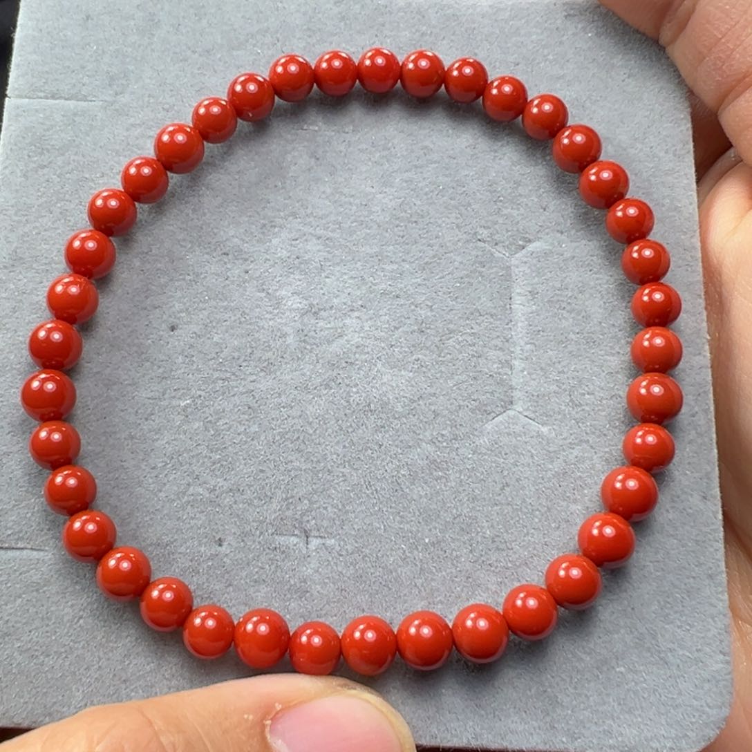 南红玛瑙手串未镶嵌