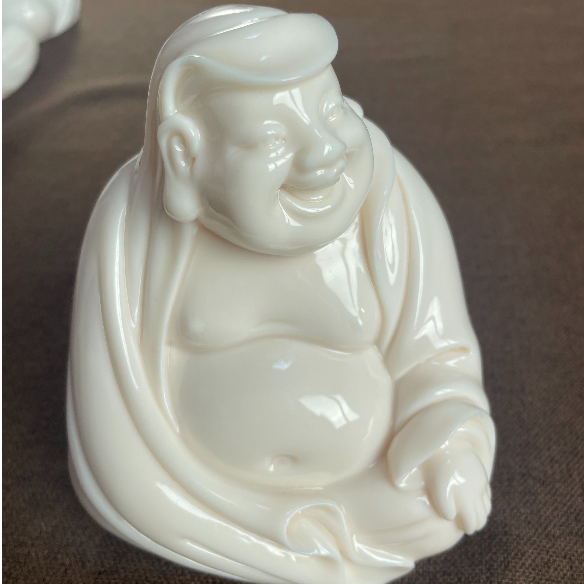 【陈明良大师作品】特朗佛 中国白象牙白