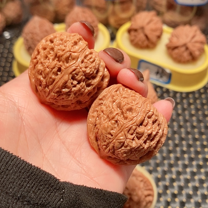 小***铺核桃手串/手链37尺寸红宝石