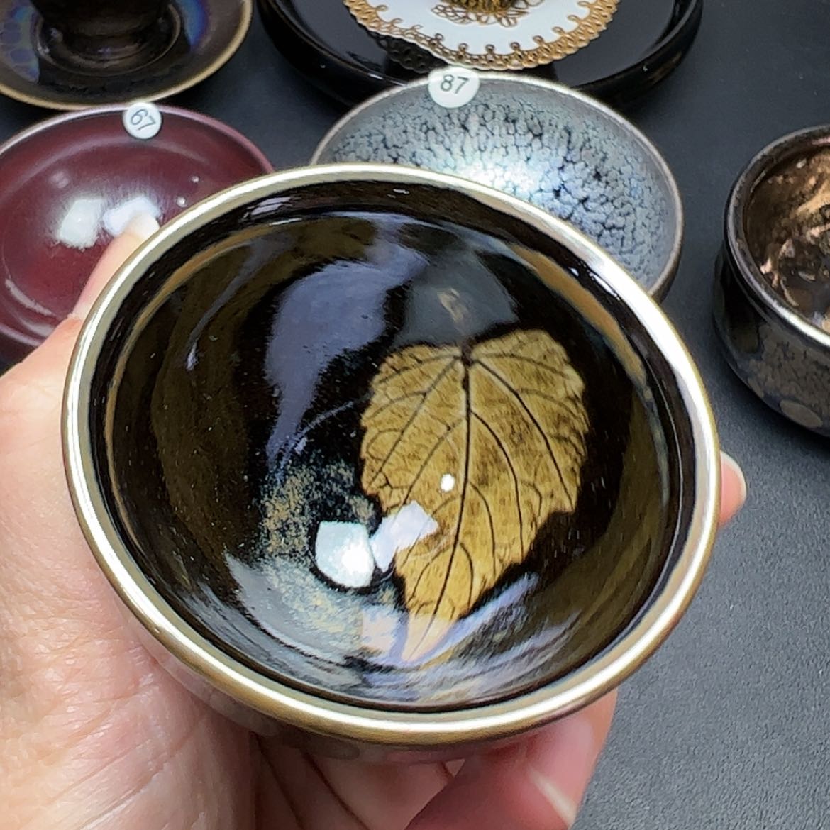 【闪购商品】茶盏建窑建盏主人杯