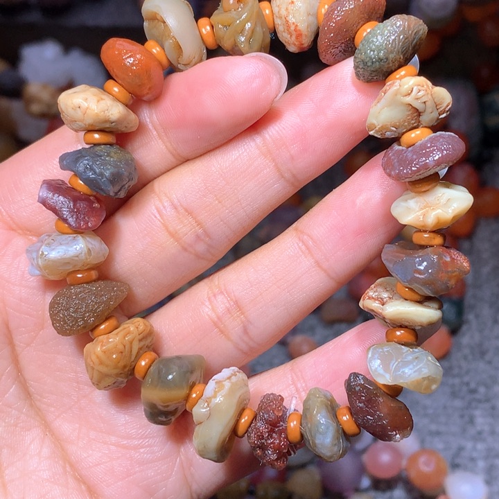 玛瑙/玉髓珠宝半成品未镶嵌