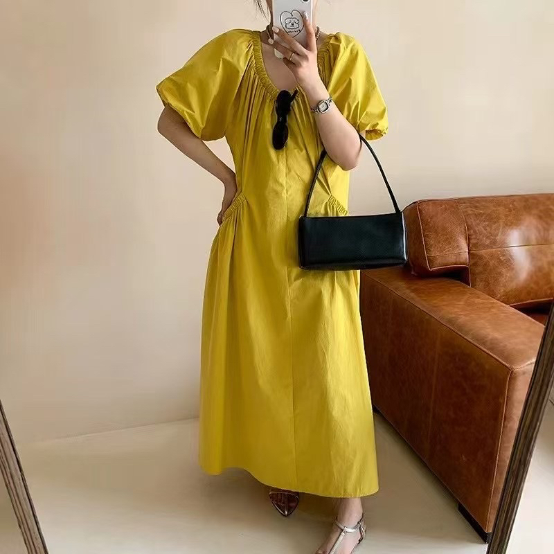 08613 裙长93 简约时尚百搭长裙