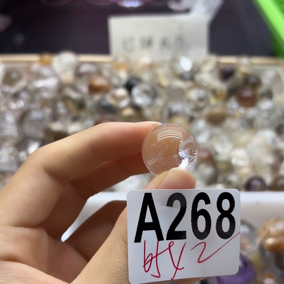 哇***戏未镶嵌珠宝半成品水晶268