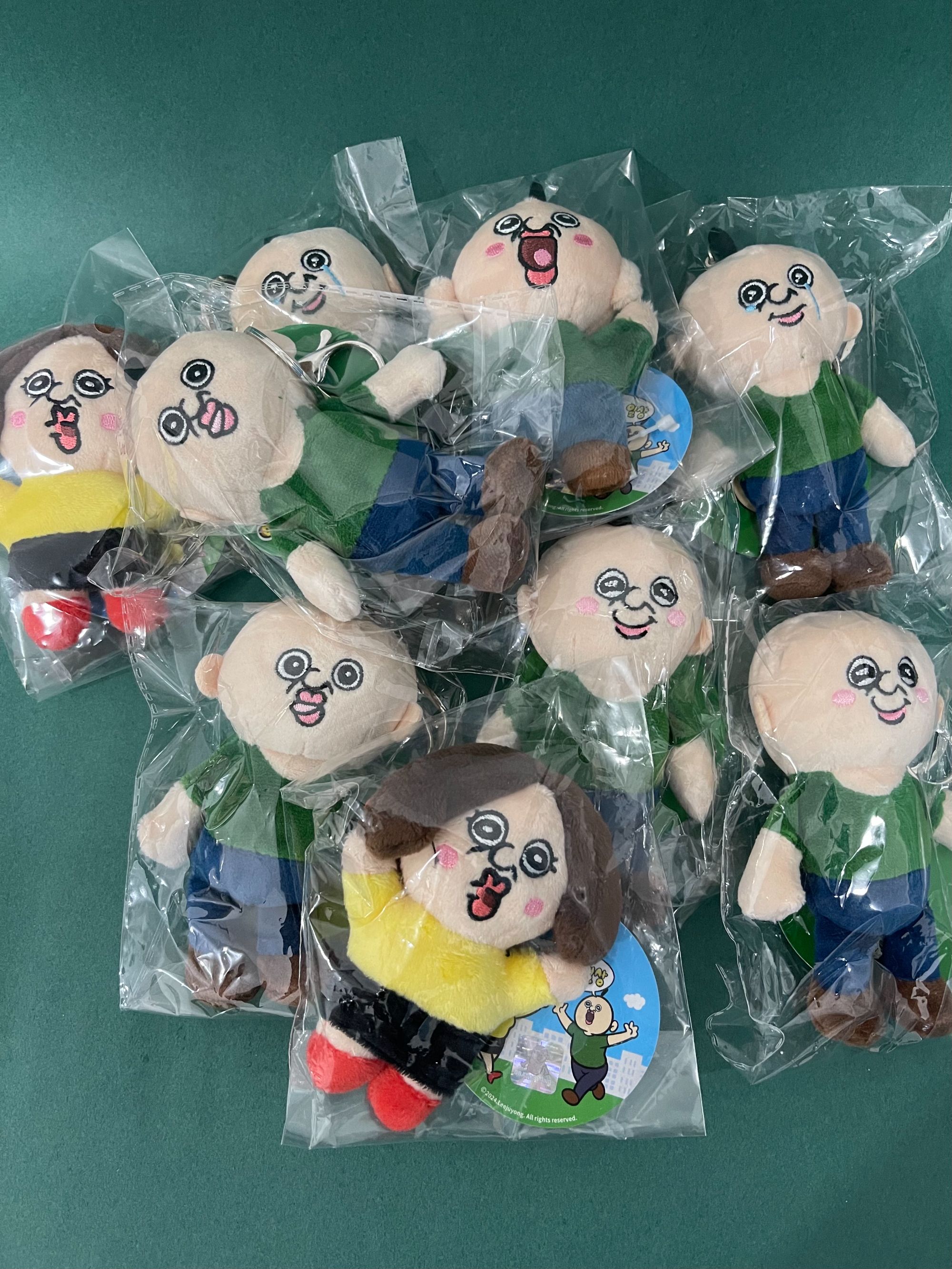 【现货】韩国正品 邦邦的日常 邦邦玉智毛绒挂件 冰箱贴