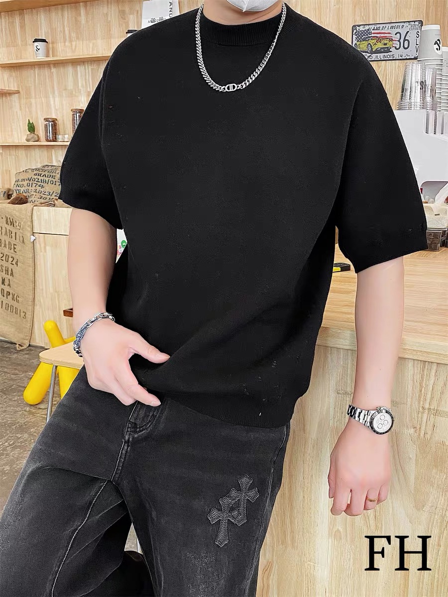 7205秋季男士针织短袖A20