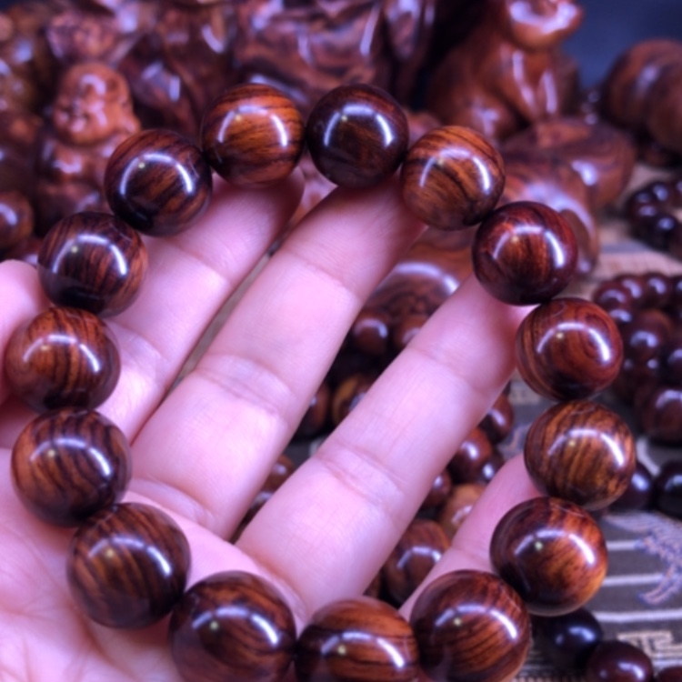 【闪购商品】黄花梨/降香黄檀手串/手链拼*1.5