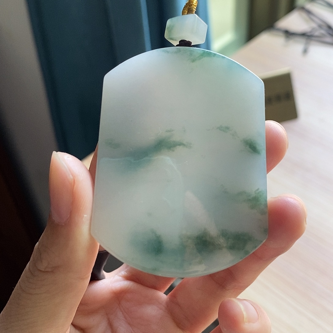 【闪购商品】颈饰未镶嵌翡翠天然缅甸A货翡翠