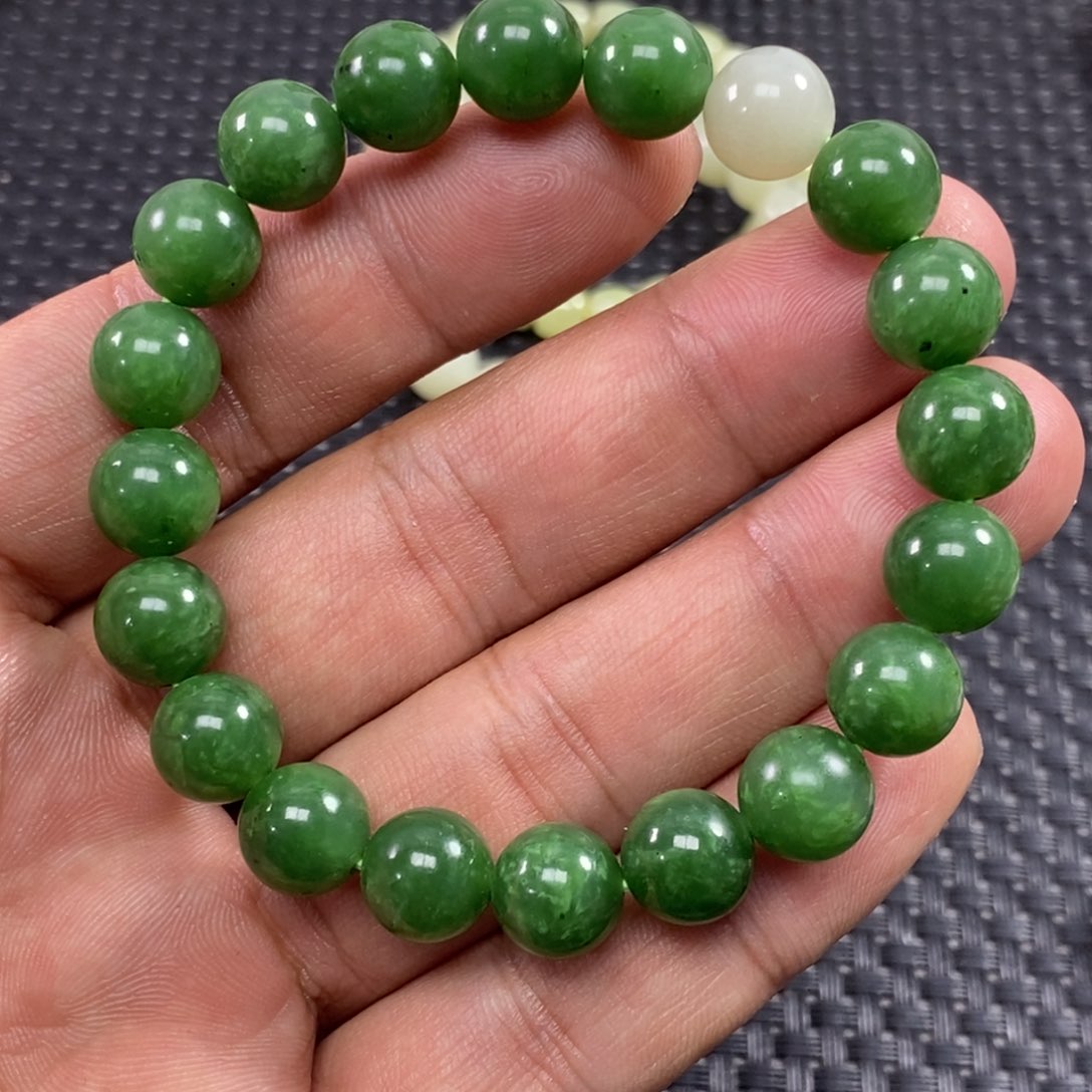 和田玉手链未镶嵌