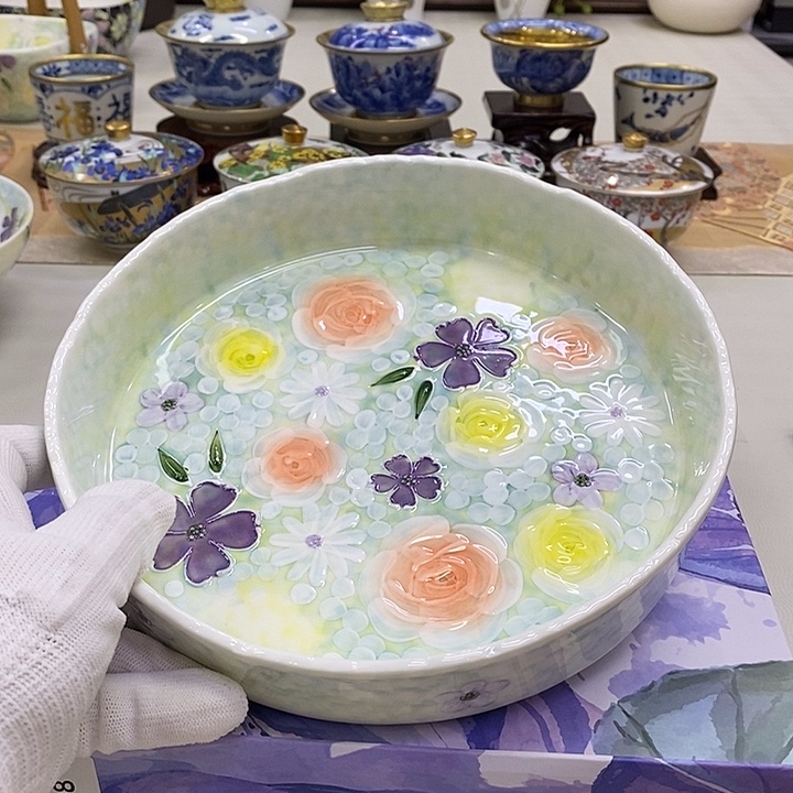 瓷片口径21进口瓷器