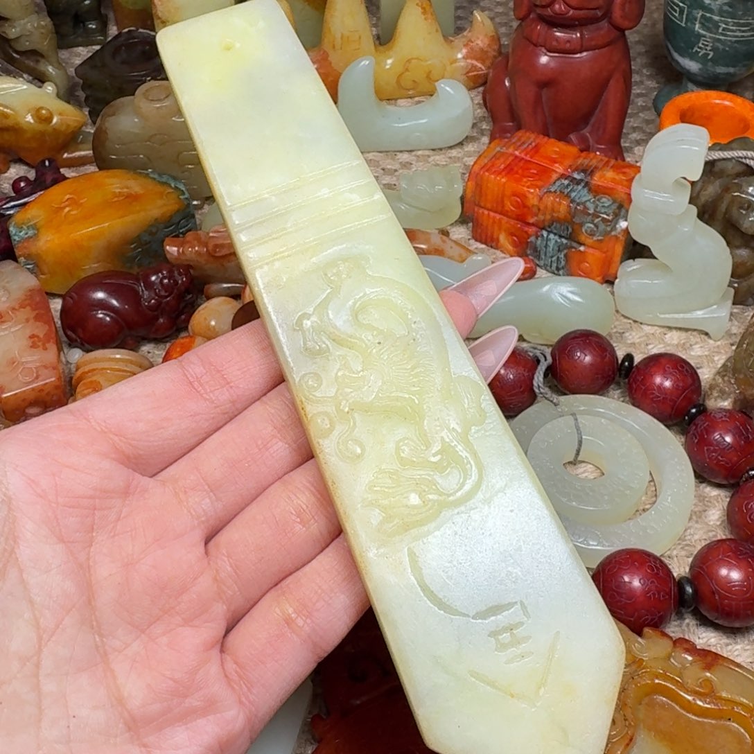 白玉菩提吊坠挂件