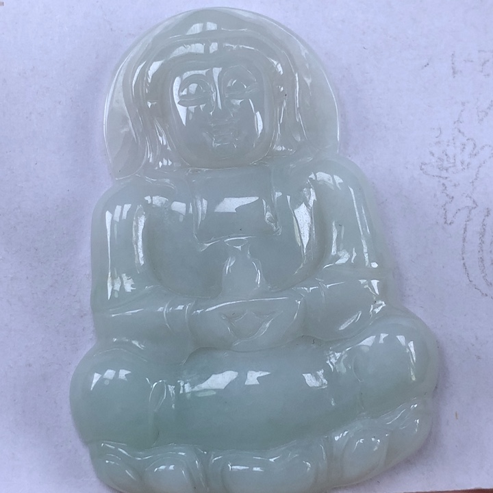 颈饰未镶嵌翡翠易*观音