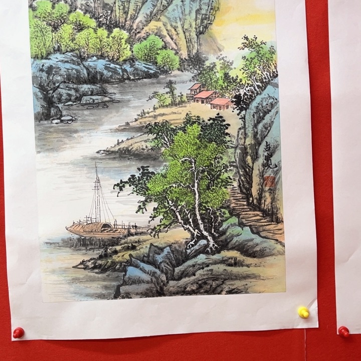 国画花鸟的翅膀和翅膀都是白色70.46