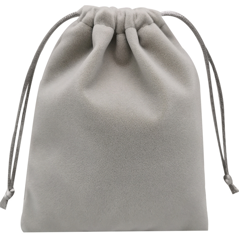 图拉斯防尘绒布收纳袋手机充电宝首饰化妆刷文具收纳（10*12cm）