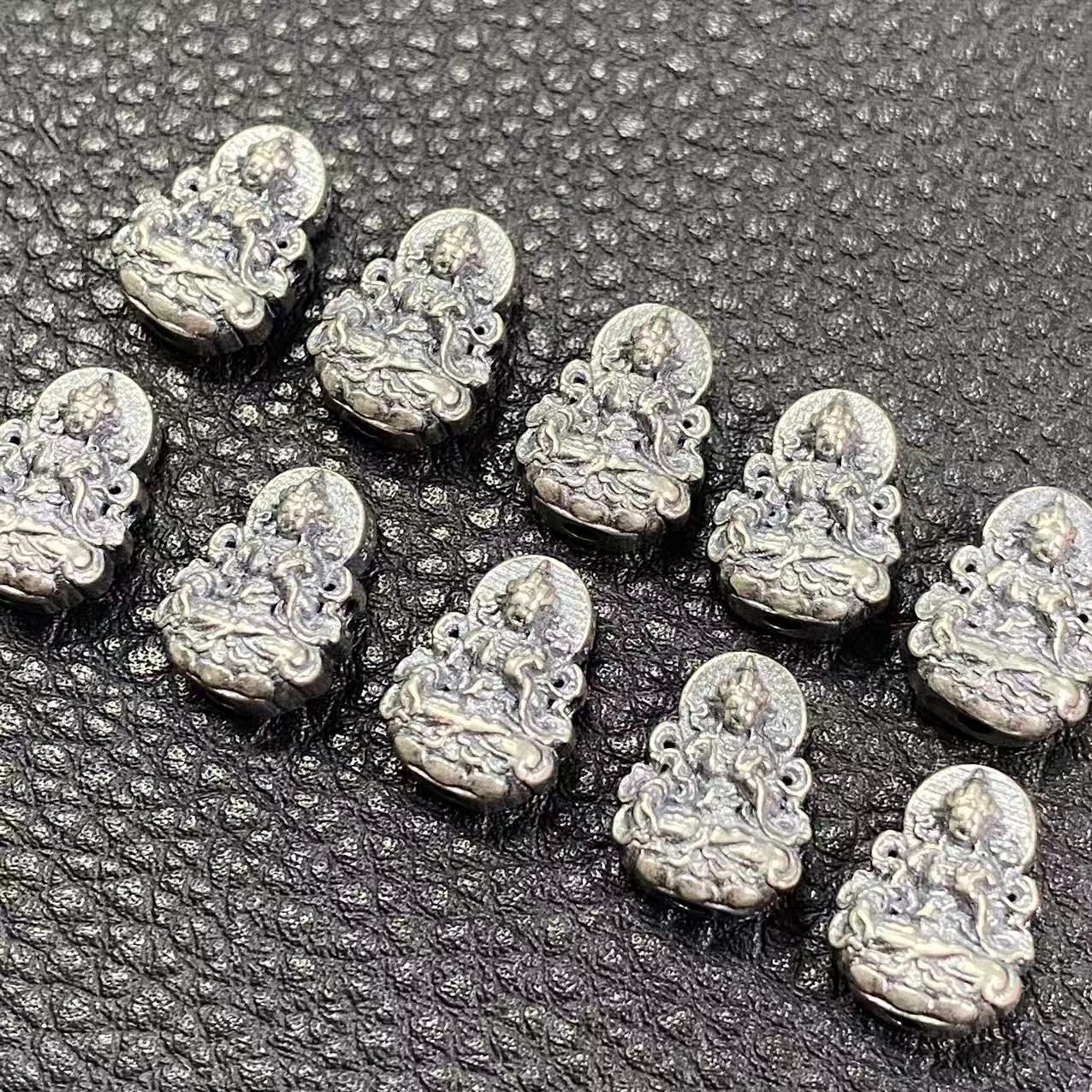 925银银制品 「戴琴珠宝」DQ5107-S925银度母配件（多样性发一）