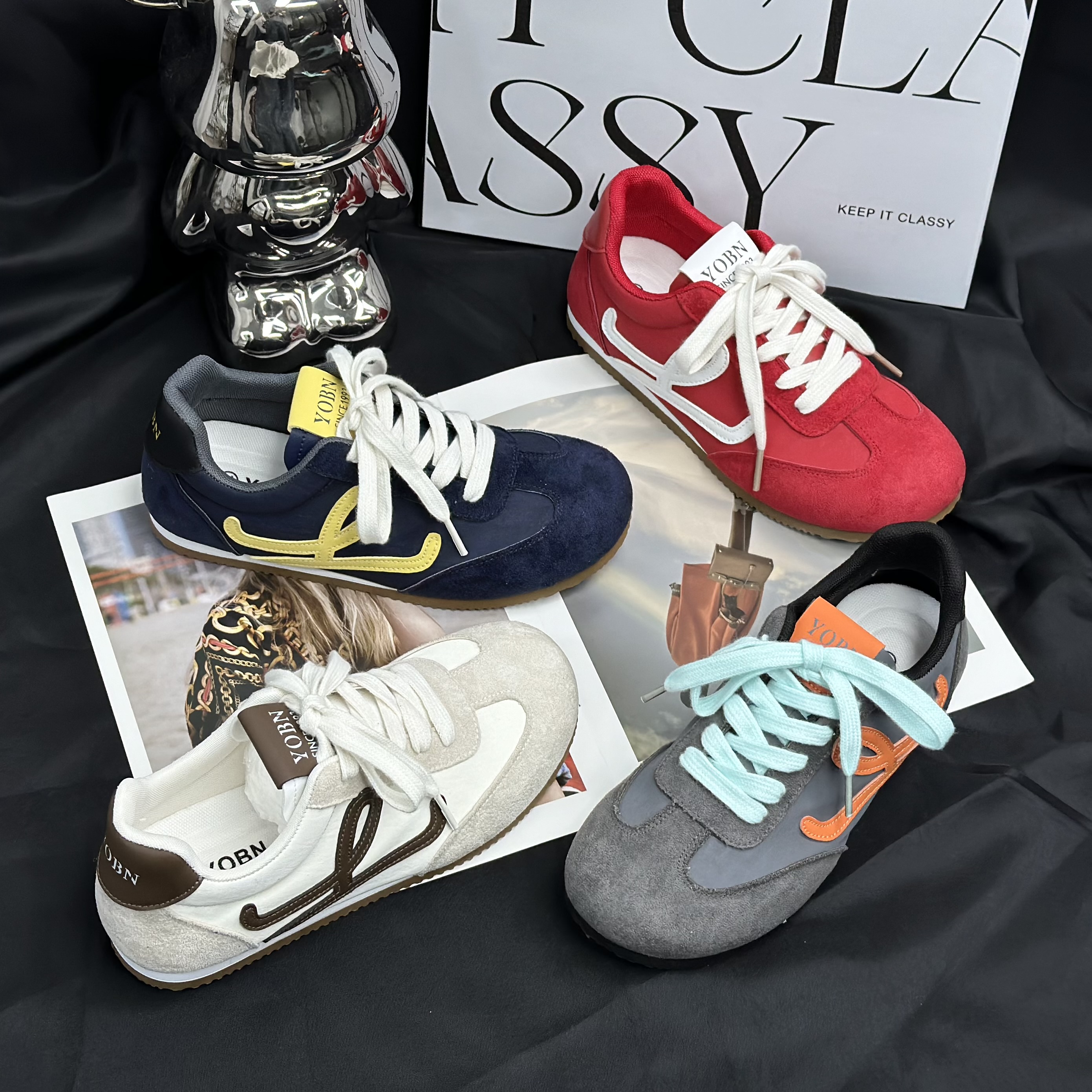 【YU】2025新款网红小众潮鞋爆款百搭休闲运动鞋韩版ins板鞋