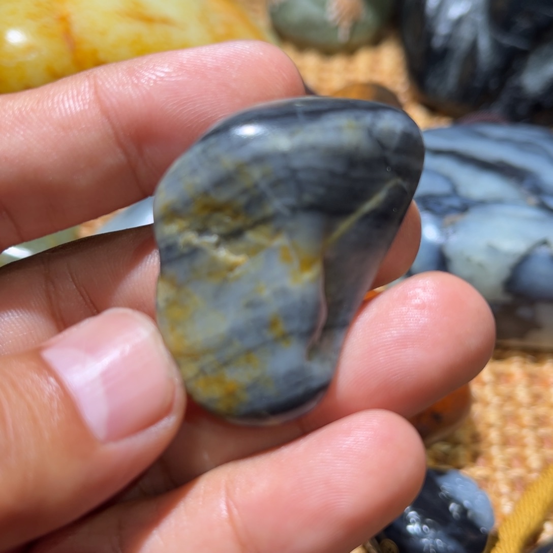 和田玉未镶嵌挂件锂****4