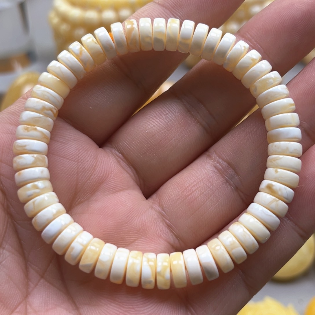 琥珀手链未镶嵌手串