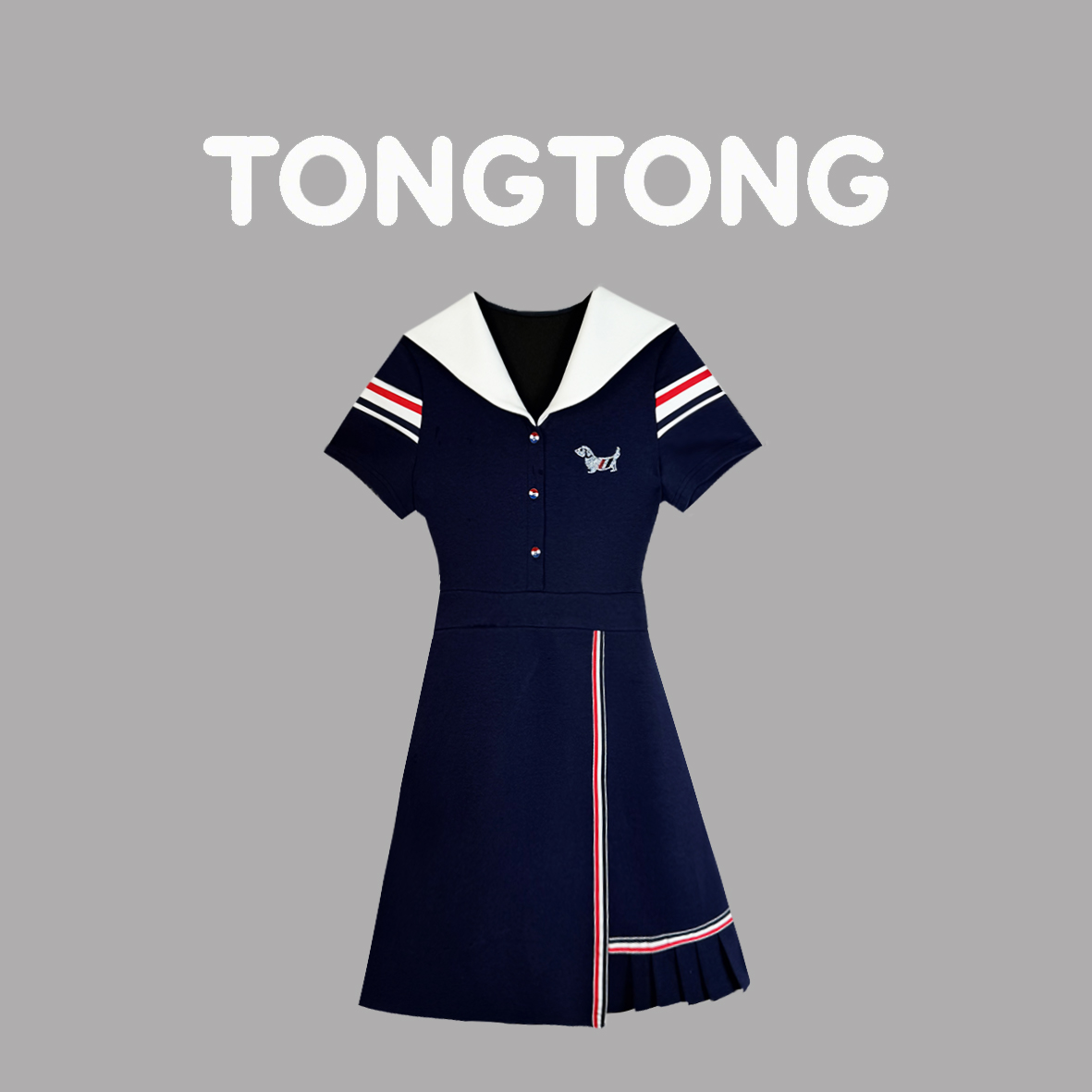 【圆圆】时尚显瘦气质轻奢百搭修身潮流连衣裙GGZ-145