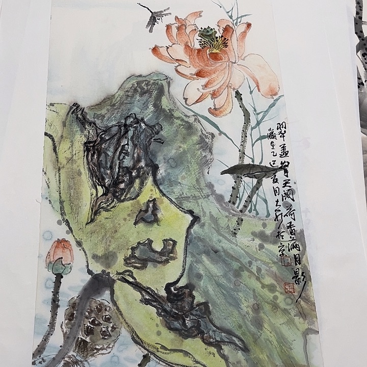 姜奇老师花鸟作品69×34