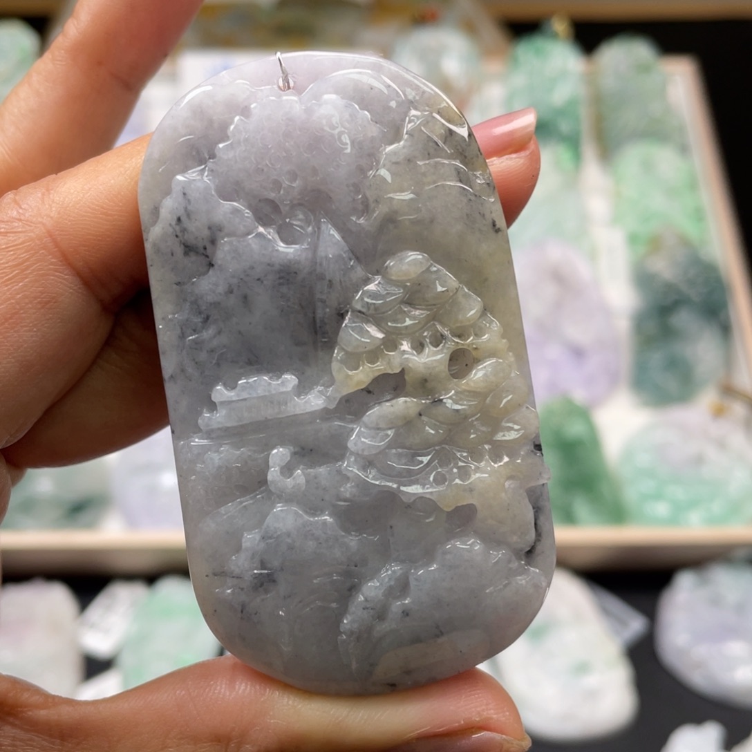 翡翠吊坠(不含链)未镶嵌