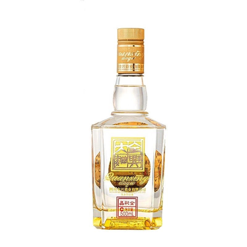 全兴晶彩金品鉴装38度500ml*6瓶38度