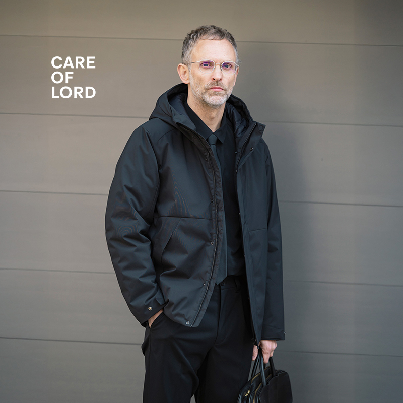 CARE OF LORD探险家系列 金标Primaloft男士冬季重磅连帽棉服8616