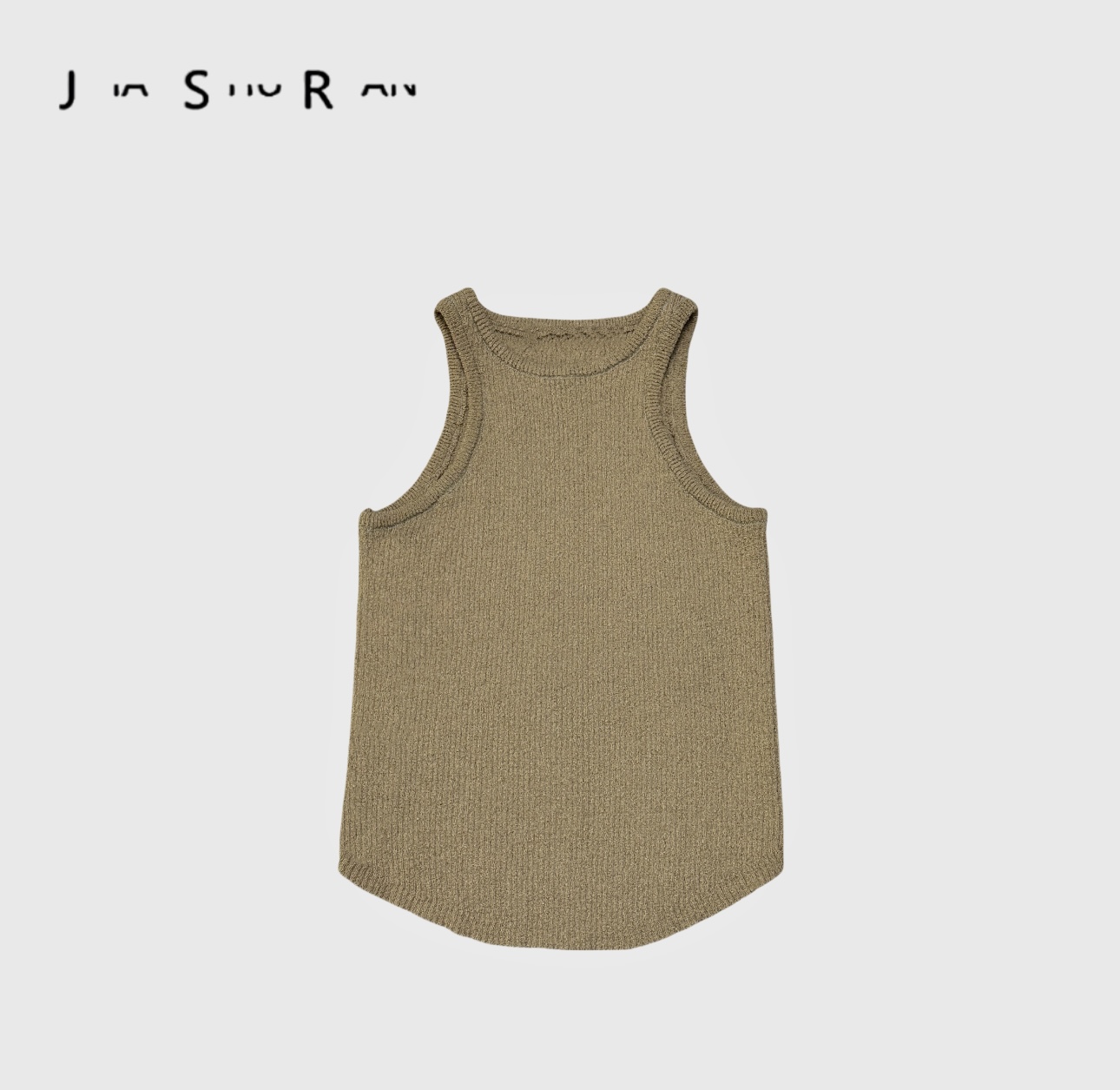 JSR studio 春夏曲圈圈针织圆领背心