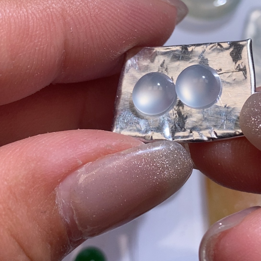 未镶嵌定制翡翠翡翠6.4/3.4