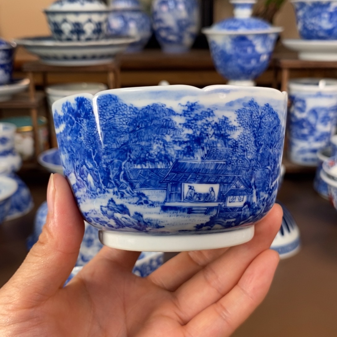 景德镇陶瓷手工手绘