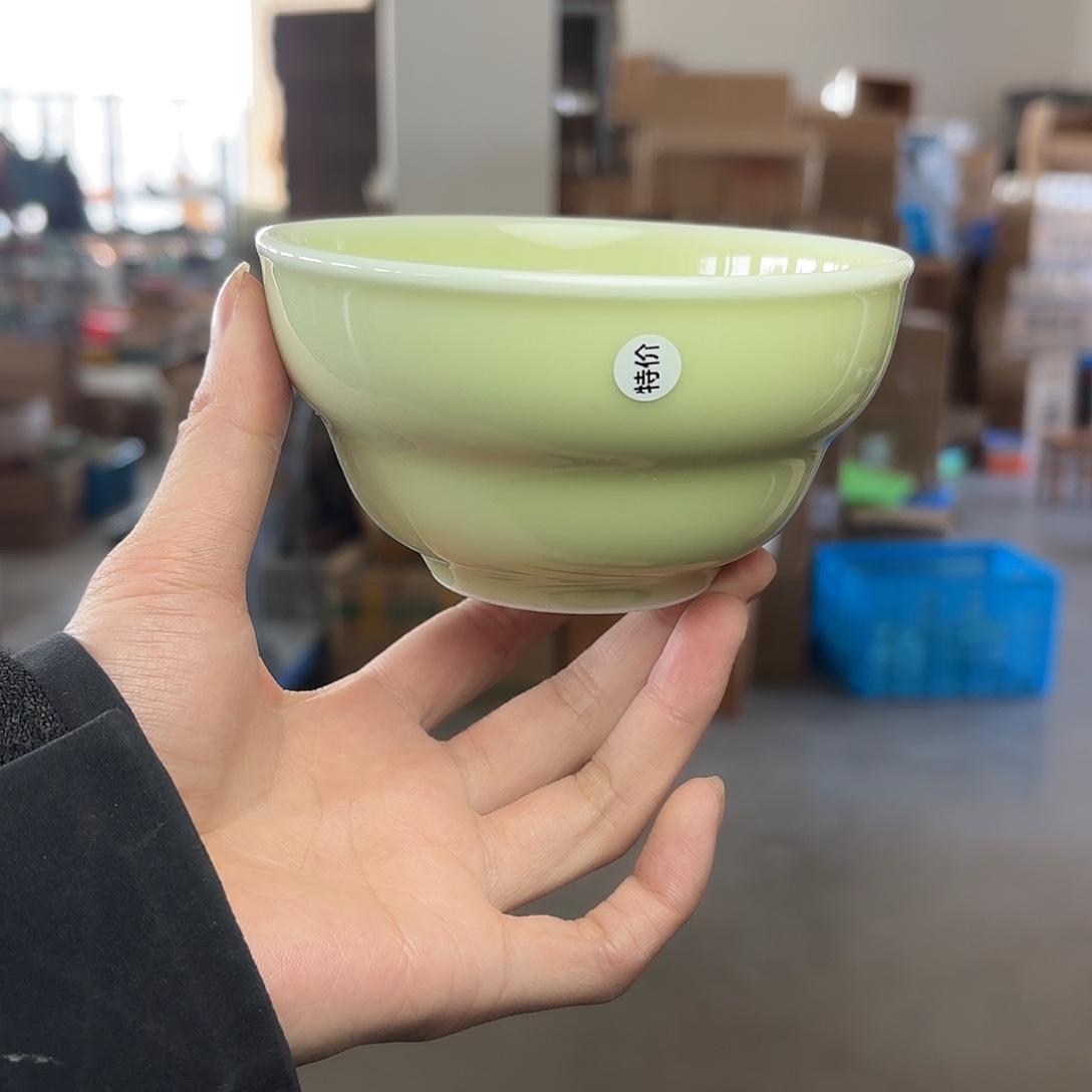 龙泉云间青瓷小米茶器