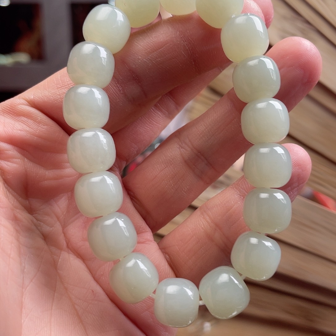 和田玉手链未镶嵌